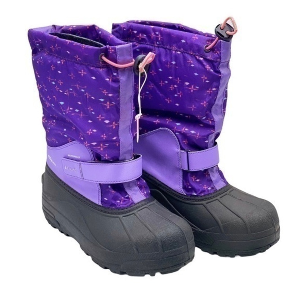 Columbia Powderbug Forty Print Snow Winter Boots NIB